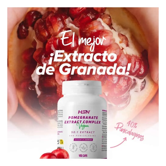 HSN Extracto de Granada Complex 50:1 500mg 120vcaps