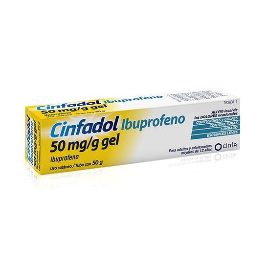 Cinfadol Ibuprofeno 5% Gel 50g