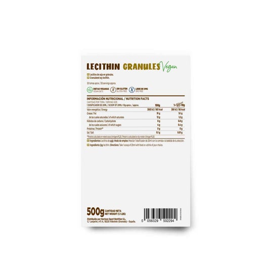 HSN Lecitina de Soja Granulada 500 g