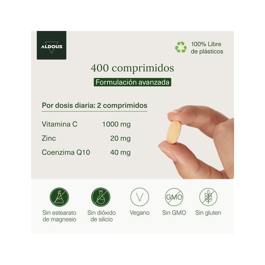 Aldous Bio Vitamina C Pura 1000 mg 250 comp