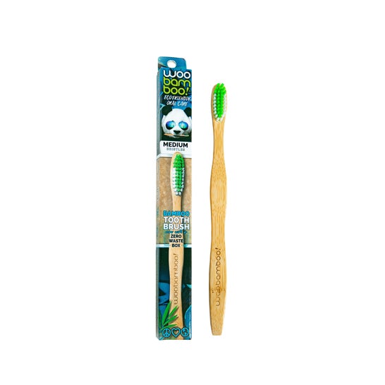 WooBamboo Cepillo Dental Adulto Mediano 1ud