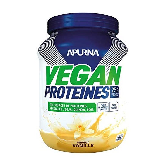 Proteína Vegana de Vainilla Apurna 660g