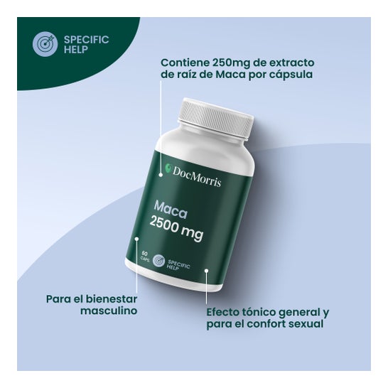 Vervaldatum minder dan 6 maanden DocMorris Maca 2500mg 60caps