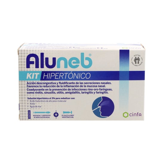 Aluneb Kit Ipertonico 20x5 ml + 1 Dispositivo