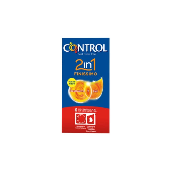 Control Duo Finisimo + smøremiddel 6 stk