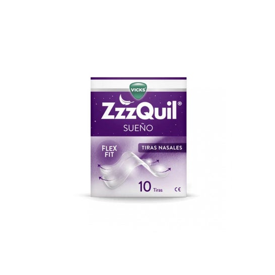 Zzzquil Sueño Tiras Nasales 10 uds