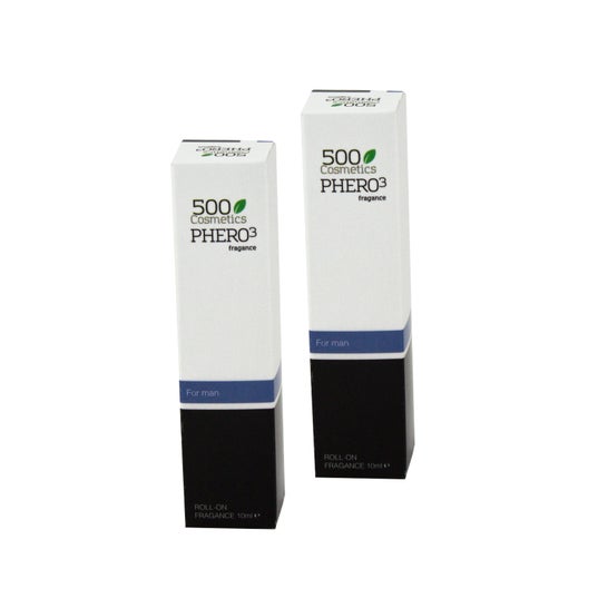 500Cosmetics Phero 3 Mann Pheromon Parfüm 2X10ml