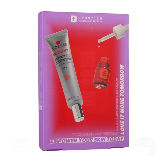 Erborian Pack CC Cream Centella SPF30 Clair 40ml + Aceite Skin Therapy 10ml