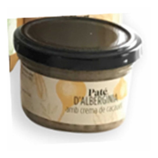 El Oro de los Andes Pate de Berenjena y Crema de Cacahuete Bio 110g