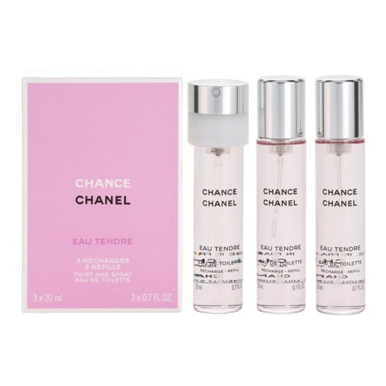 Chanel Chance Eau Tendre Eau de Toilette 3x20ml | PromoFarma