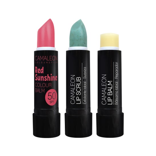 Camaleon Winter Pack Balsam zimowy + peeling złuszczający + balsam koloryzujący
