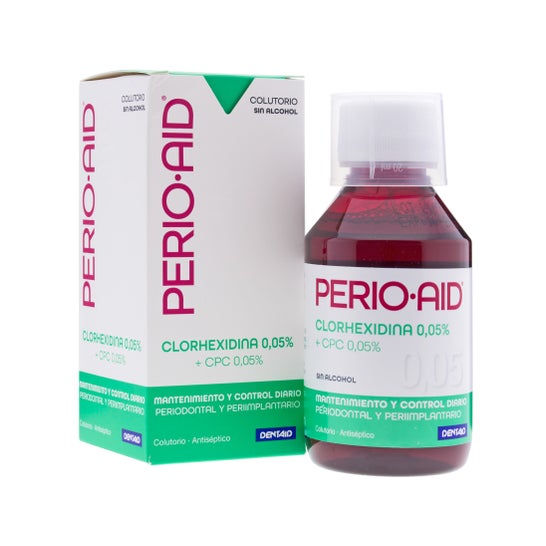 Perio-Aid Wartung und Kontrolle Mundspülung 0,05% Chlorhexidin 150ml