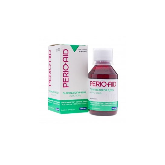 Perio·Aid Clorhexidina 0,05% + CPC 0,05% Colutorio Sin Alcohol 150ml