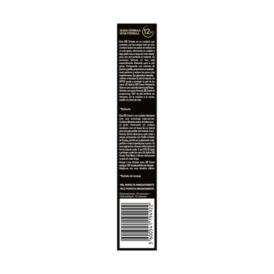 Garnier Bb Cream Piel mixed/fat tone medium 50 Ml