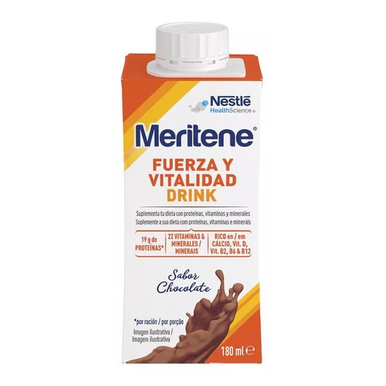 Meritene Strength and Vitality Drink Pack Chocolate 6 U X 125 Ml Meritene Strength and Vitality Drink Pack Chocolate 6 U X 125 Ml