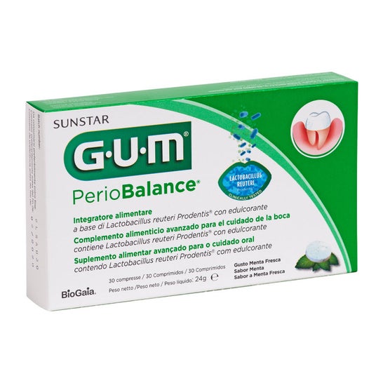 GUM® Periobalance 30 tabletas