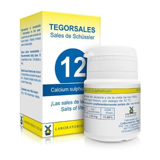 Tegor Tegor Sal 12 Calcium Sulphuricu 350comps