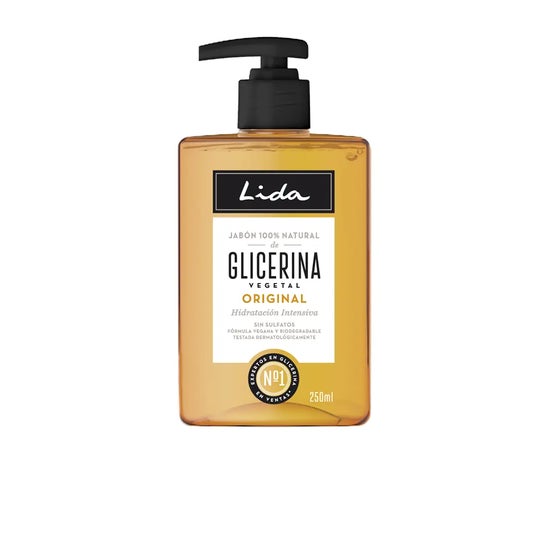 Lida Jabón Natural de Manos Glicerina 250 ml