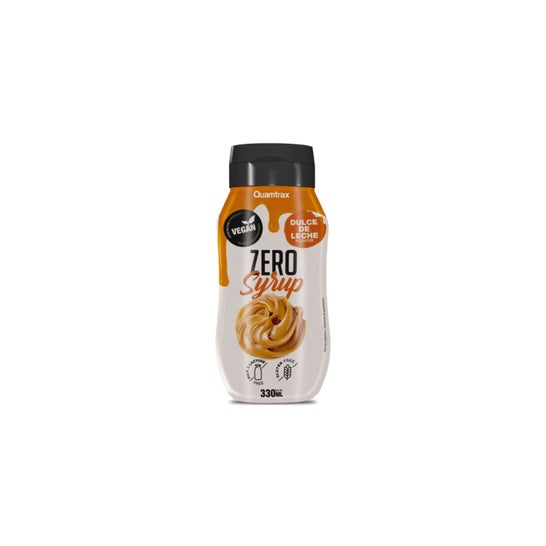 Quamtrax Sirope Dulce de Leche Zero 330ml