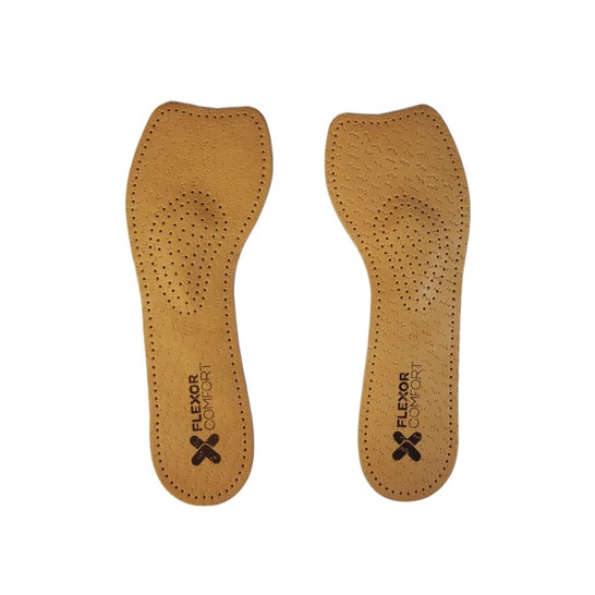 Flexor Comfort Inlegzool Natuurleer 2510 37 1 stuk