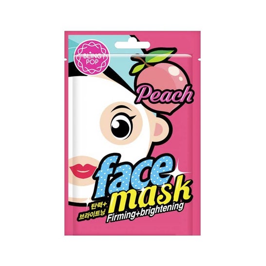 Bling Pop Peach Firming Face Mask 20ml
