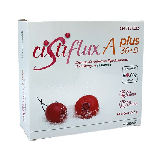 Cistiflux A Plus 36+D 14 sobres