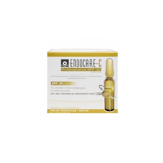 Endocare Radiance C Proteoglicanos SPF30 Ampollas 30x2ml