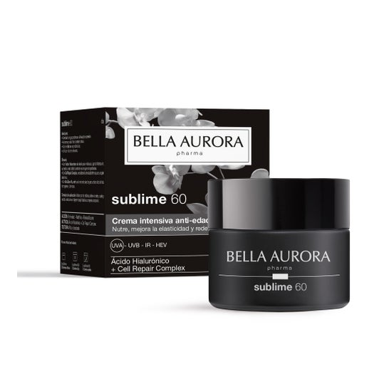 Bella Aurora Sublime 60 Crema Día Nutritiva Multiacción +60 años 50ml