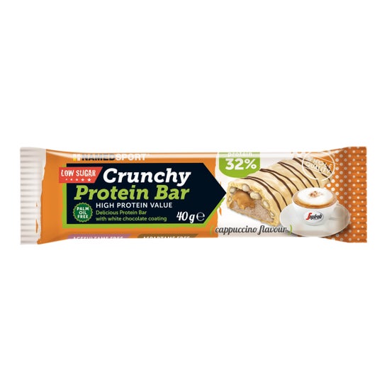 Namedsport Crunchy Protein Bar 40g pistachio - Nutrición deportiva