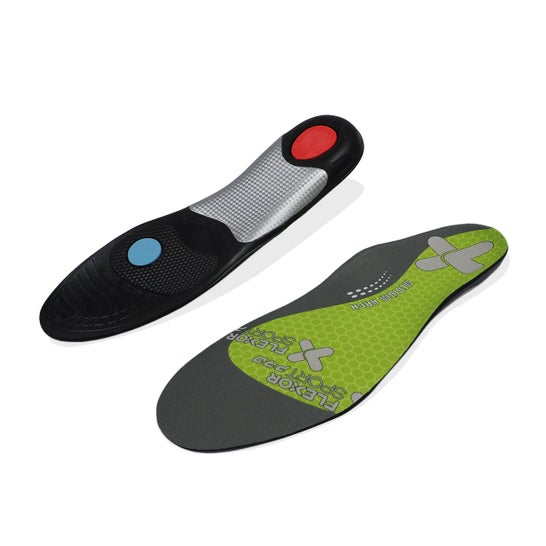 Flexor Sport Insoles Running Feet Arch Medium Arch Fx11 023 45/46 1 pair