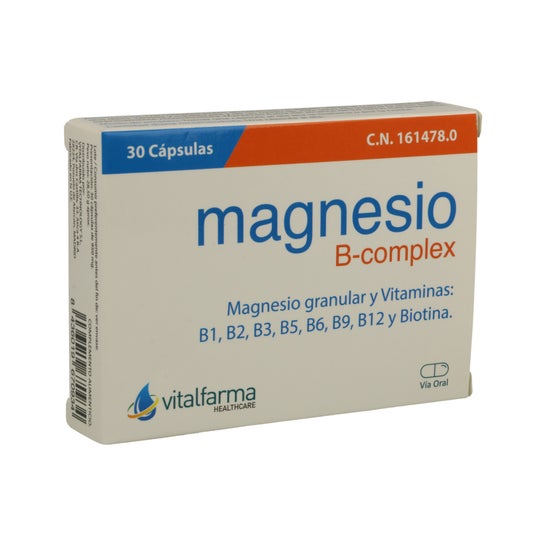 Vitalfarma Magnesio B Complex 30cáps