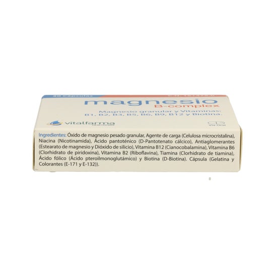 Vitalfarma Magnesio B Complex 30cáps