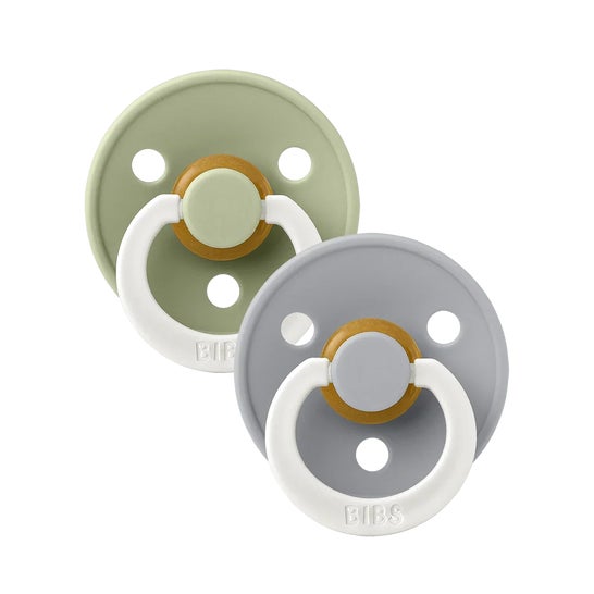 Bibs Colour Glow Sage Cloud 2 szt.