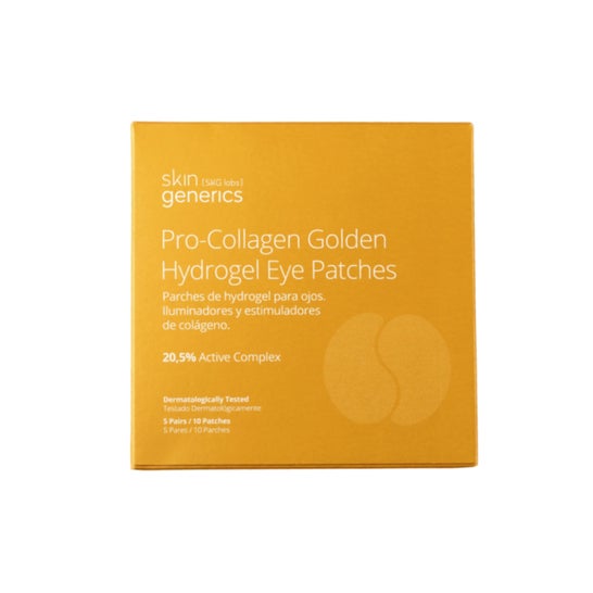 Skin Generics Pro-Collagen Golden Parches de Hidrogel 5 Pares