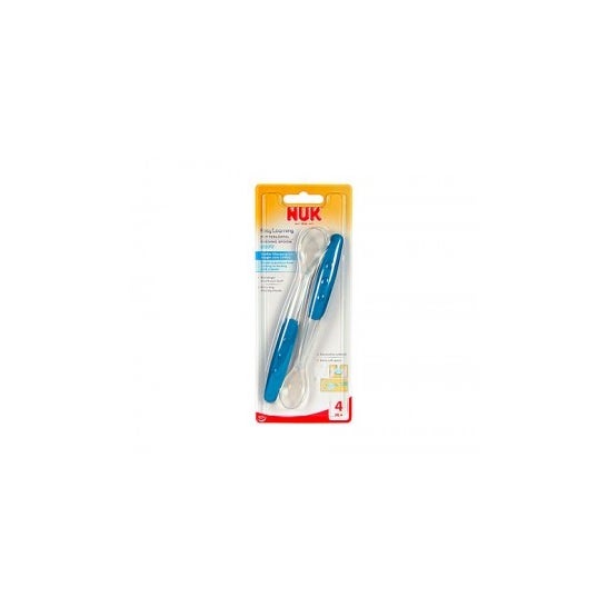 Nuk cuchara silicona easy learning 2 uds