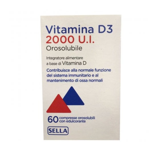 Sella Vitamina D3 2000Ui Orosolubile 60omp