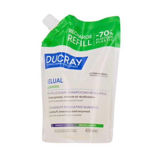 Ducray Kelual Squanorm Champú Regulador Recarga 400 ml