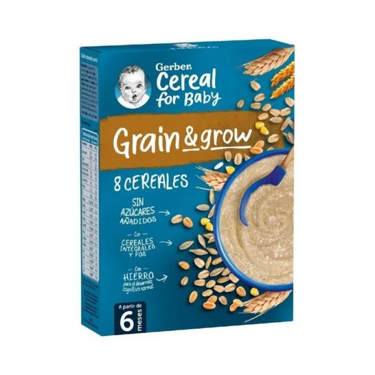 Gerber Papilla de 8 Cereales 250g