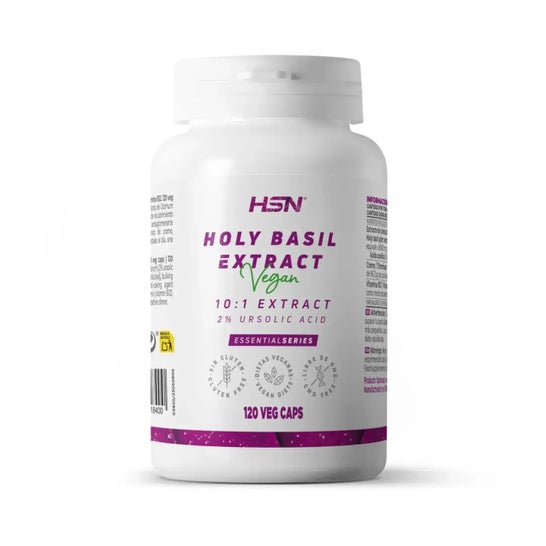 HSN Extracto de Holy Basil Albahaca Sagrada 10:1 300mg 120vcaps