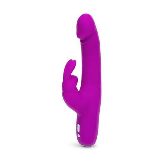 Happy Rabbit Vibrador Realistico G-Spot Lila 1ud