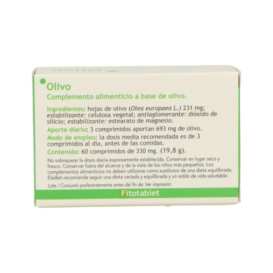 Fitotablet olivo 60 comp