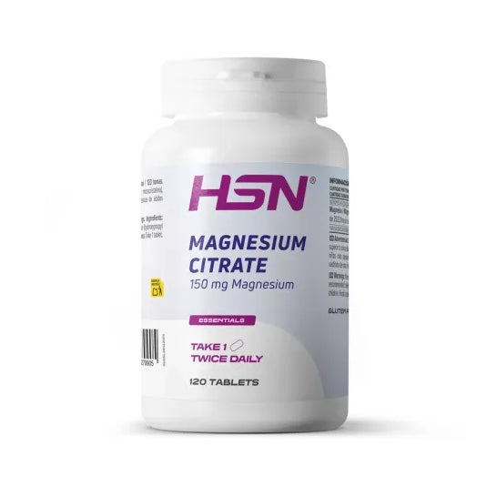 HSN Citrato de Magnesio 200mg Magnesio 120comp