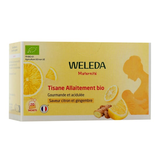 Weleda Tisana Lactancia Bio Limón y Jengibre 20 Sobres