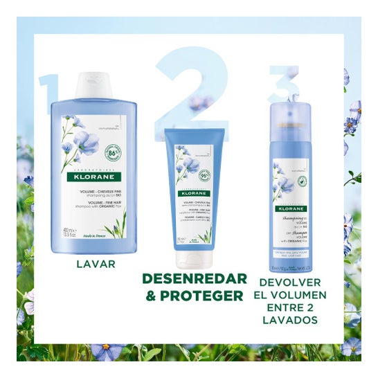 Klorane Acondicionador al Lino BIO 200 ml
