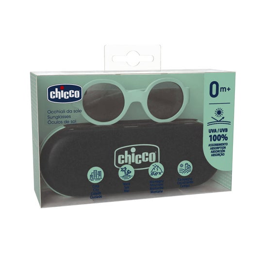 Chicco Óculos de Sol com Caixa Menino 0M+ Azul 1 Unidade Chicco Óculos de Sol com Caixa Menino 0M+ Azul 1 Unidade