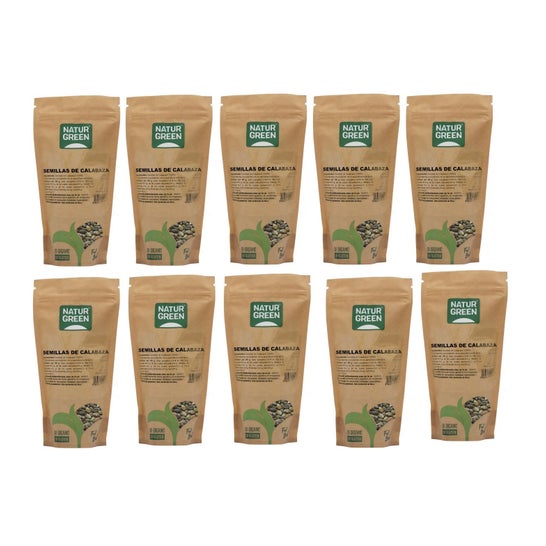 NaturGreen Pack Semillas de Calabaza Eco 10x450g