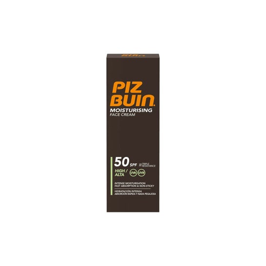 Piz Buin Moisturising Face Cream Spf50 50ml