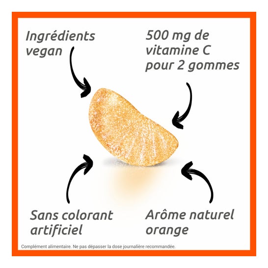 Vitascorbol Gommes Vitamine C 250mg 45uts