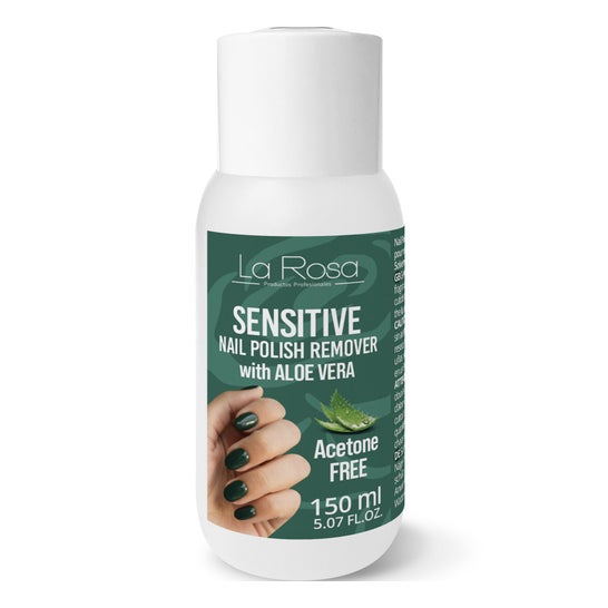 La Rosa Sensitive Nail Polish Remover Acetone-Free Aloe Vera 150 ml