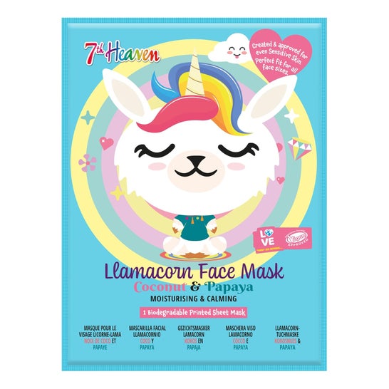 7th Heaven Llamacorn Face Mask Coconut & Papaya 26.6 g